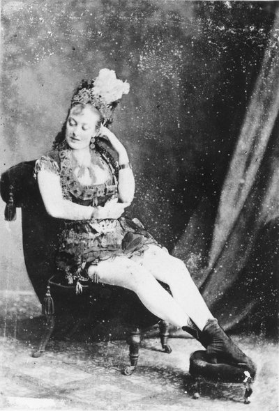 Carte de Visite von Miss Lardy Wilson, um 1870er (Albumindruck) von English Photographer